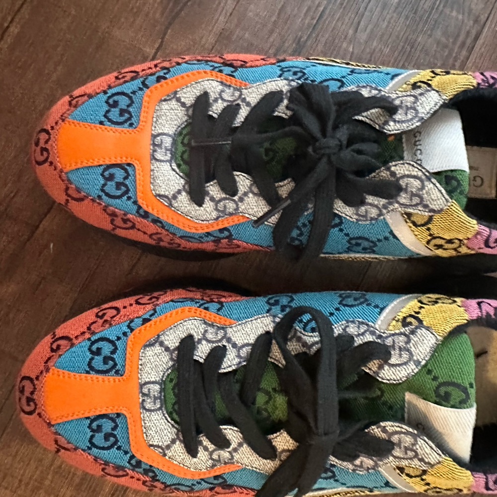 Gucci Colorful Patterned Sneakers